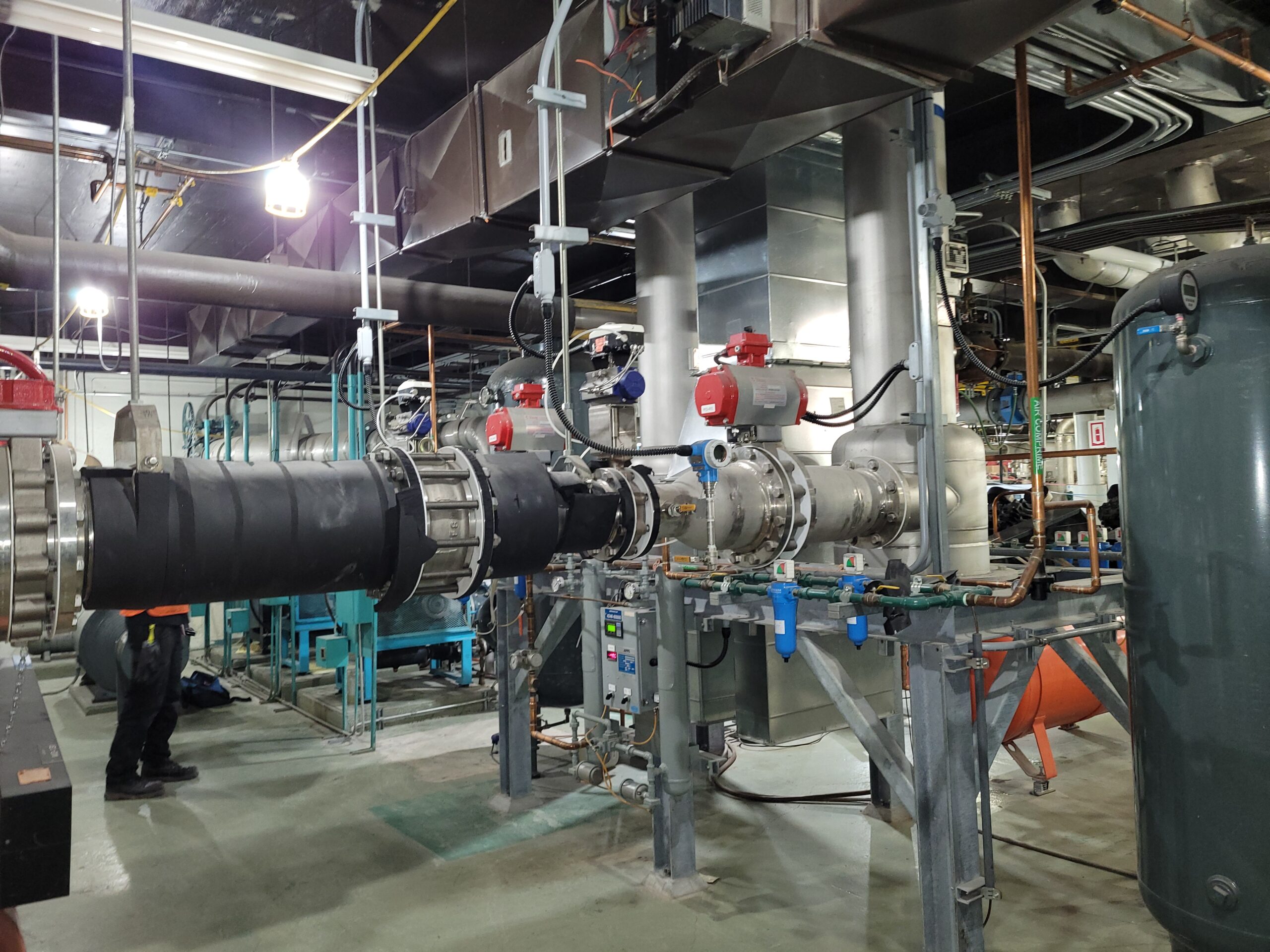 Installation sous pression Mequaltech