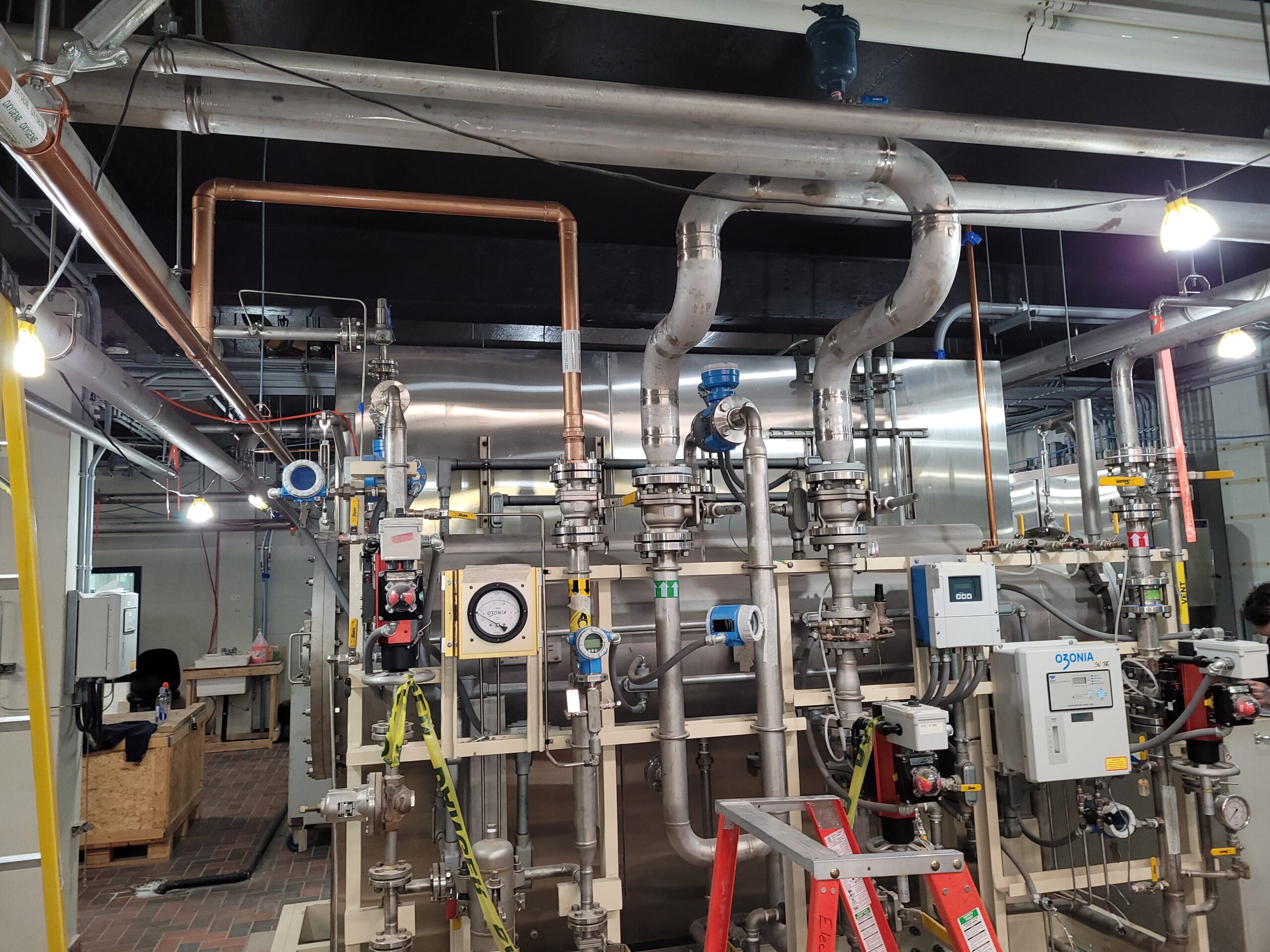 Installation sous pression Mequaltech